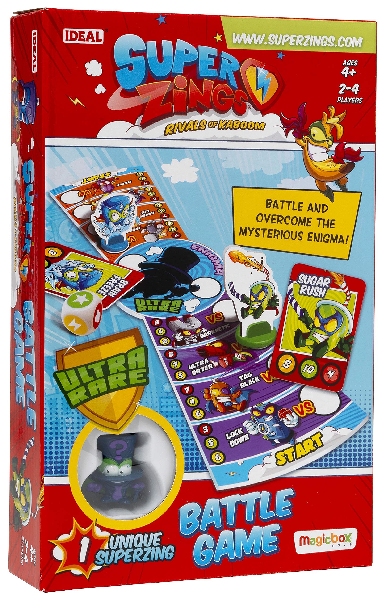 John Adams 10748 SuperZings Battle Game, multicolor