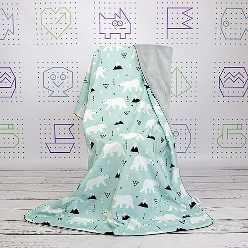 baby minky blanket size