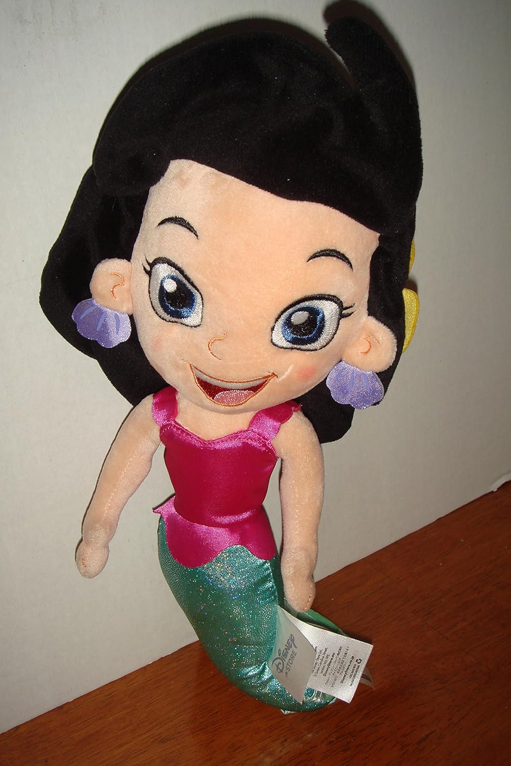 black little mermaid doll