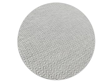 Nature Silver Outdoorteppich 200 Cm Rund Amazon De Kuche Haushalt
