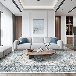 GENIMO 4x6 Area Rugs for Living Room, Machine
