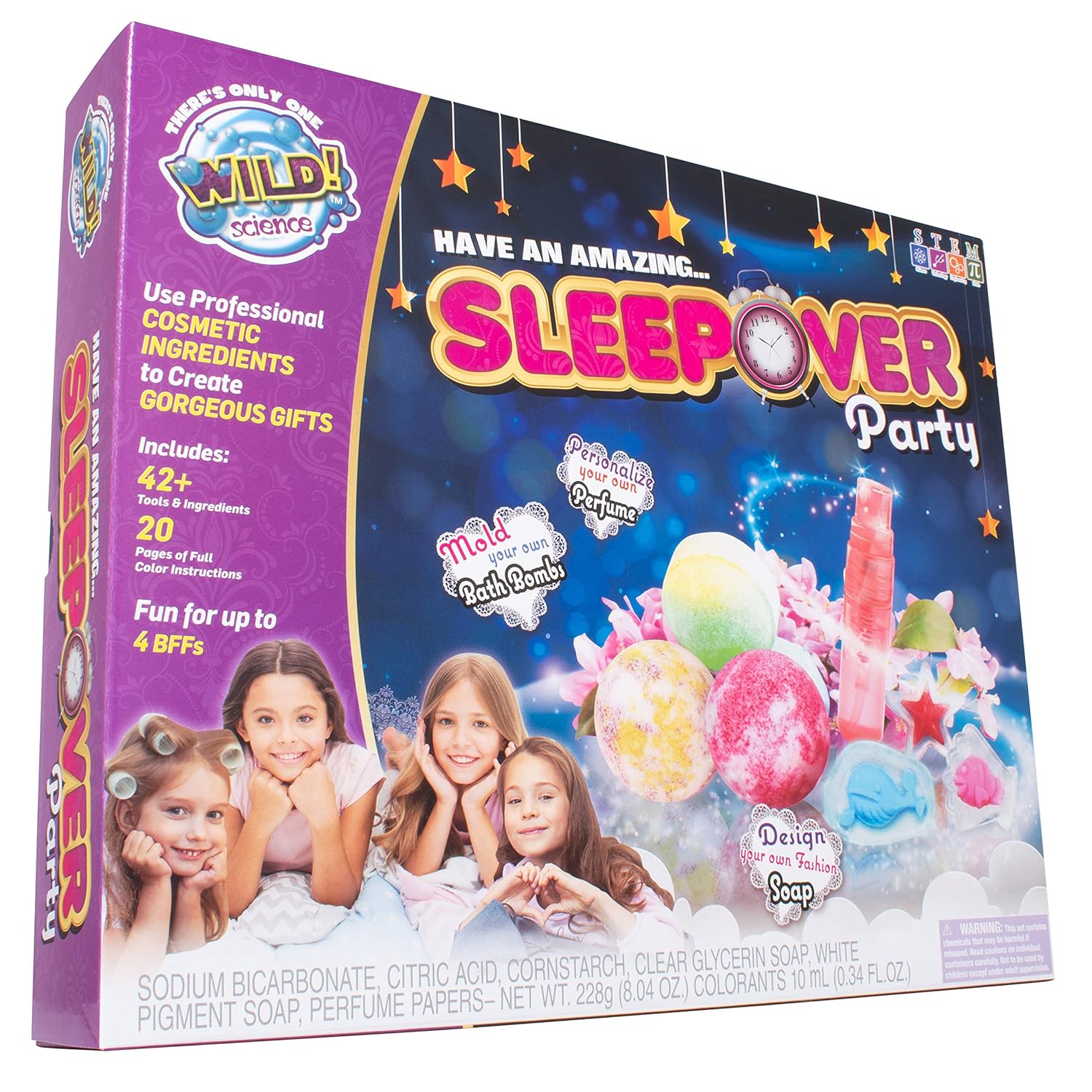 slumber party science kit
