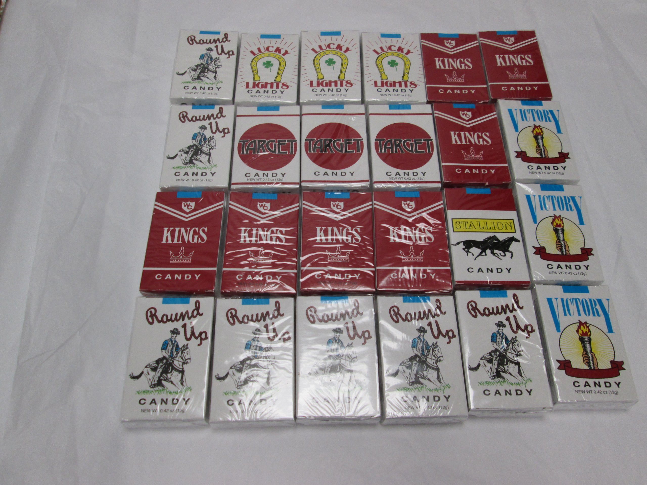 world confections candy cigarettes pack of 24 41396090978| eBay Pop one in *Bubble Gum Cigarettes