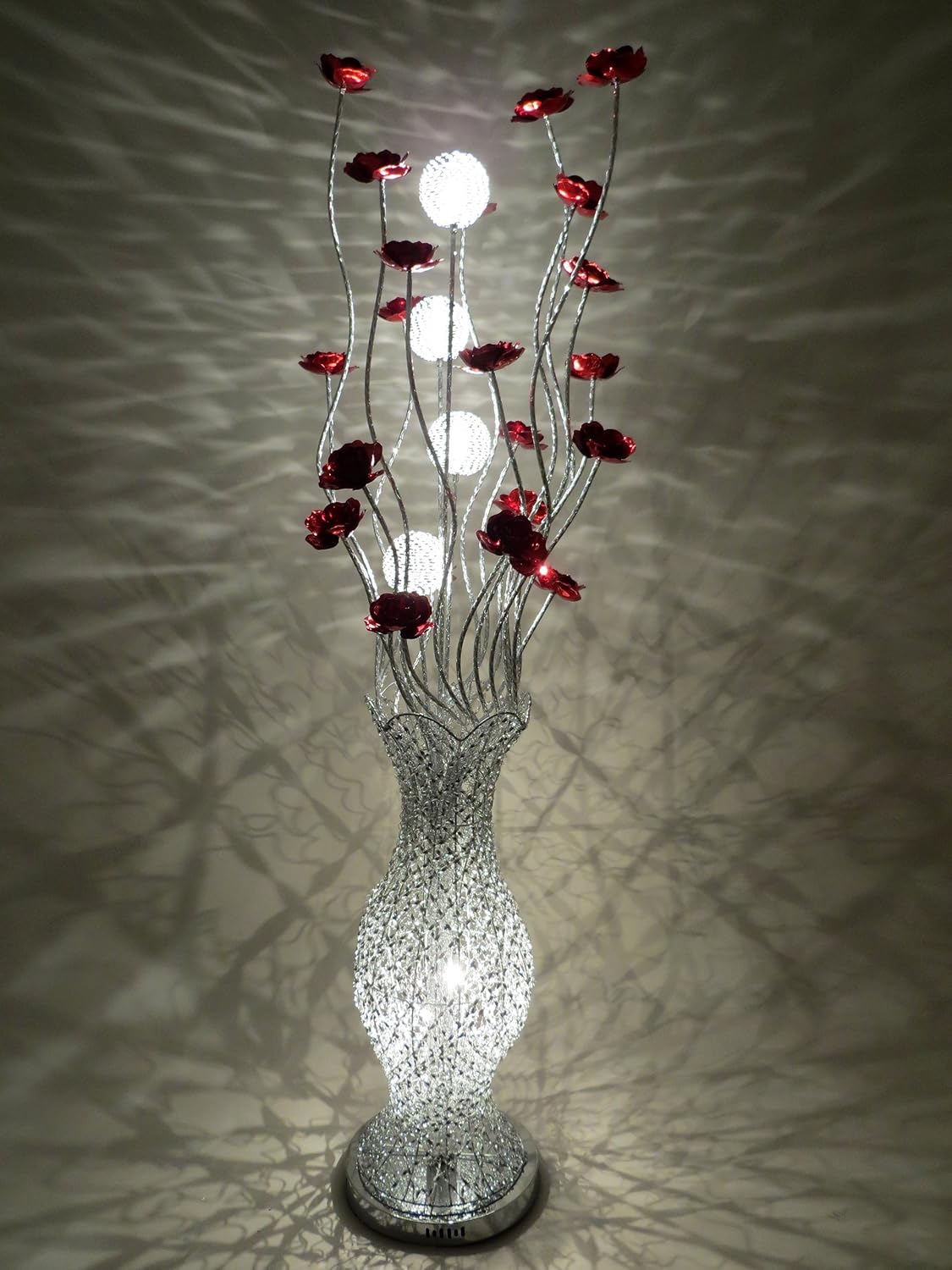 led flower floor lamp