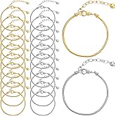 Forise snake chain Charm Bracele