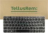 TellusRem French Backlit Keyboard for HP 820 G3 G4 725 G3 G4 Replacement
