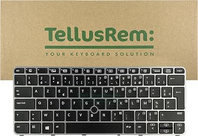TellusRem French Backlit Keyboard for HP 820 G3 G4 725 G3 G4 Replacement