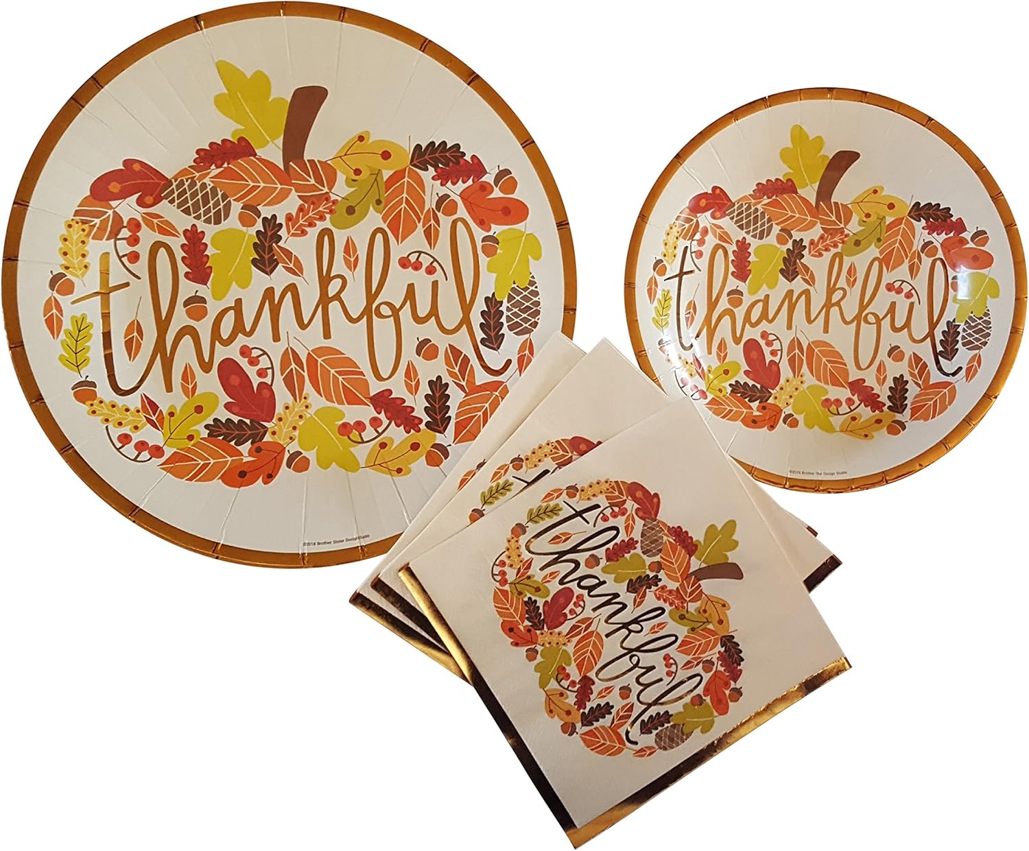 Fall Theme Party Supplies Thankful 