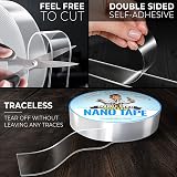 DIY Doctor Nano Tape 5m x 22mm Double Sided Heavy Duty Traceless view 5