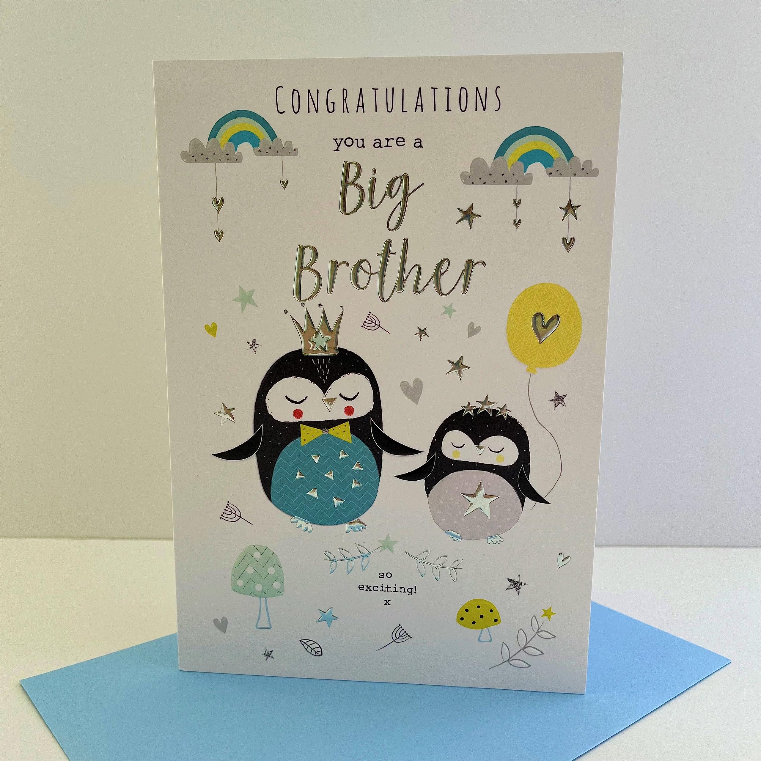 ICG Penguins Congratulations Big Brother Card