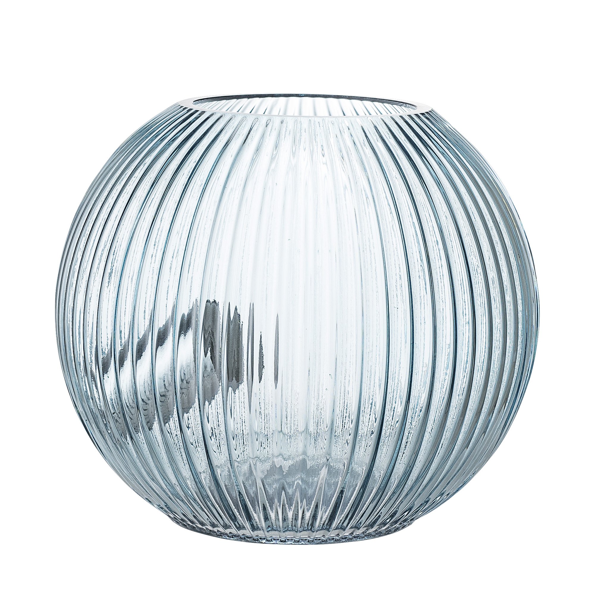 Bloomingville Table Lamp Blue Glass