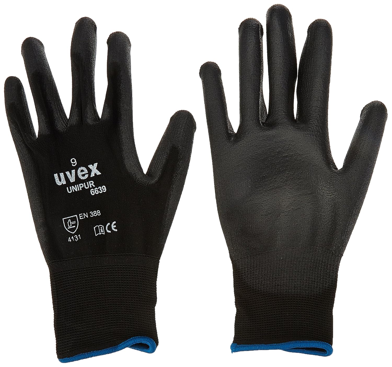 Uvex 60248 9 Unipur 6639 Safety Glove, Size 9, Black Amazon.co.uk