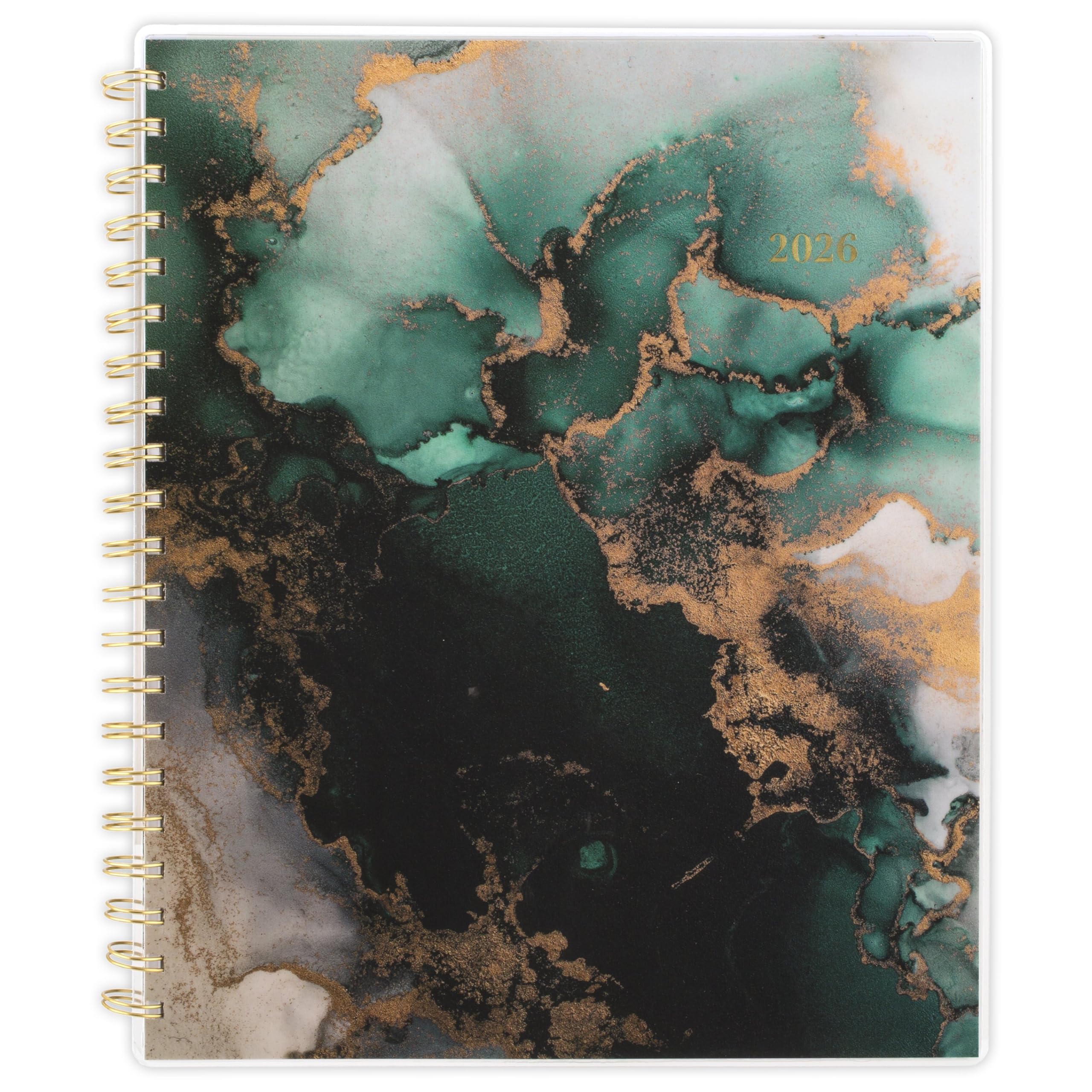 Photo 1 of Cambridge 2026 Planner, Weekly & Monthly, 8-1/2" x 11", Large, Emerald Isle (1758-905-26)