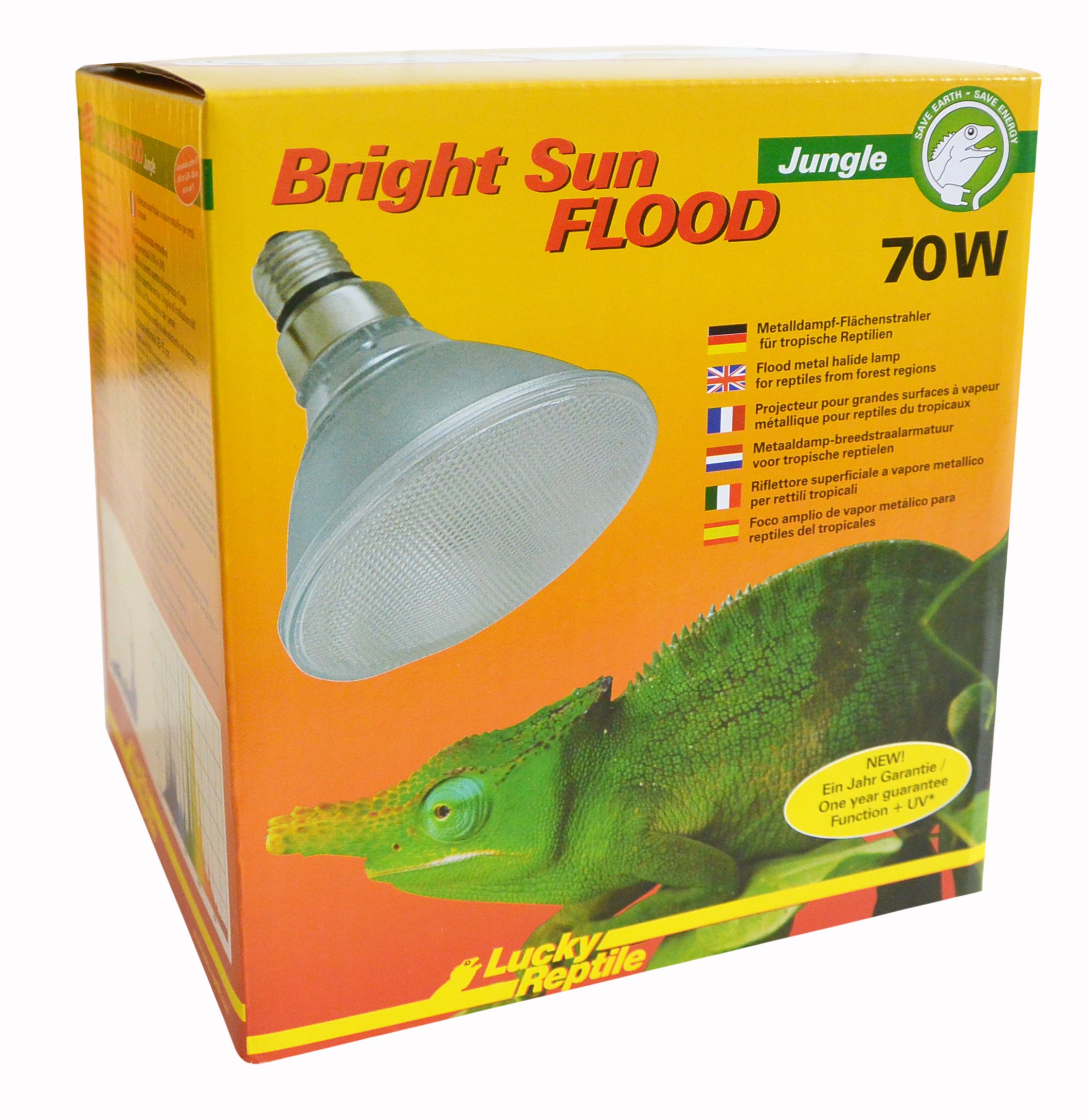 Lucky Reptile BSFJ-70 Bright Sun Flood Jungle, 70 Watt
