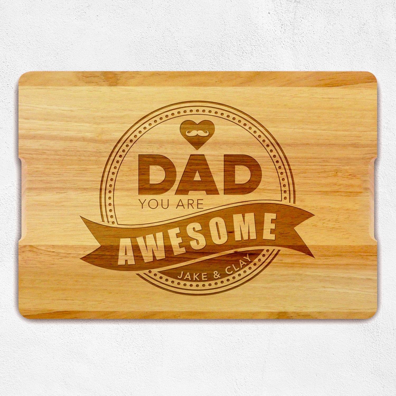 Personalized Cutting Board, Father Day Gift, Gift for Dad, Boyfriend Gift, Custom Boyfriend Gift