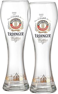 Weizenbierglas Erdinger, 0.5 L, 2-er Set
