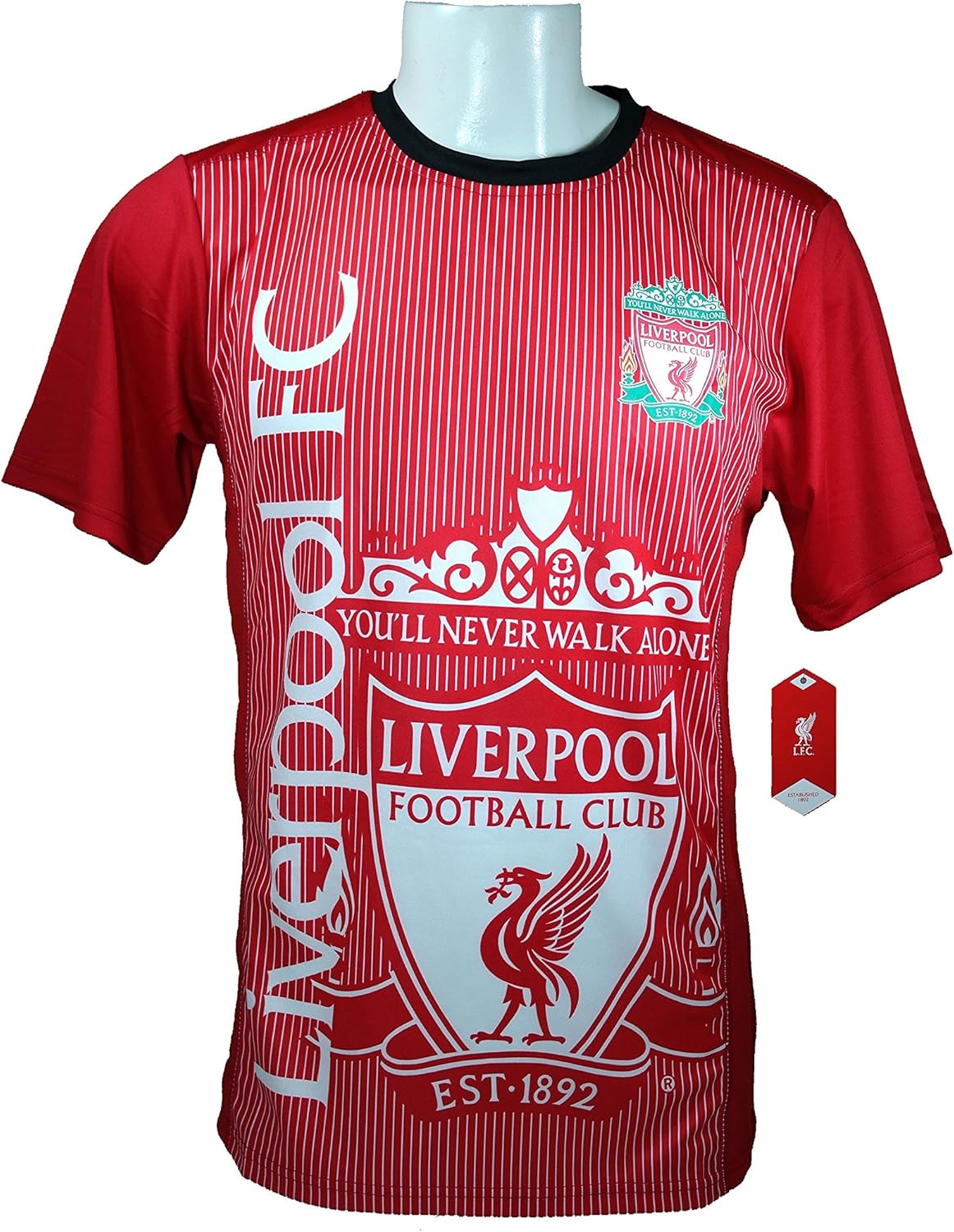Soccer Official Adult Poly Jersey P009 Liverpool F.C XL Men's Soccer