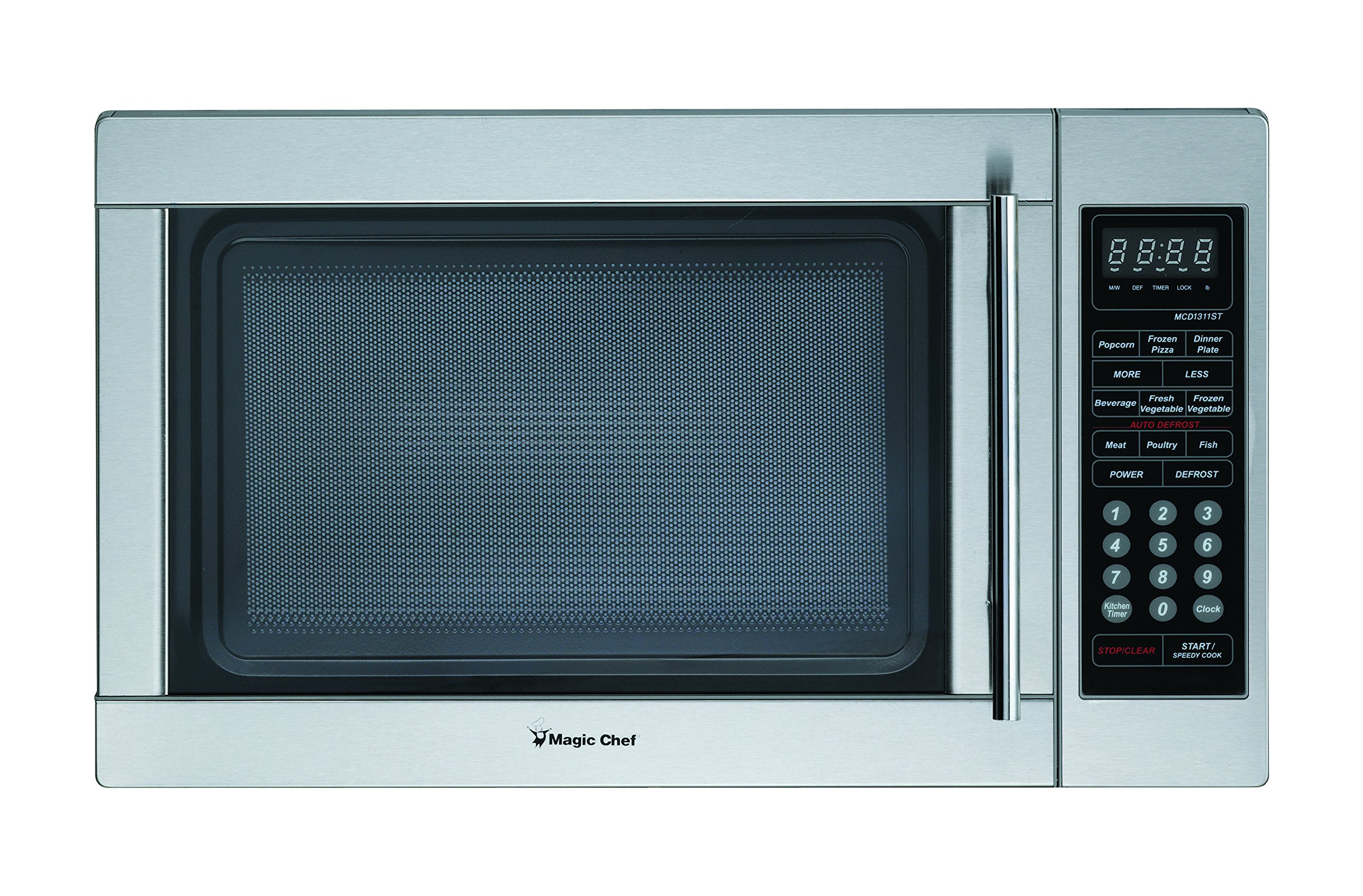 Countertop 1.3 Cu Ft Microwave Stainless Steel Front & Cavity 1000 Watts 665679006106 eBay
