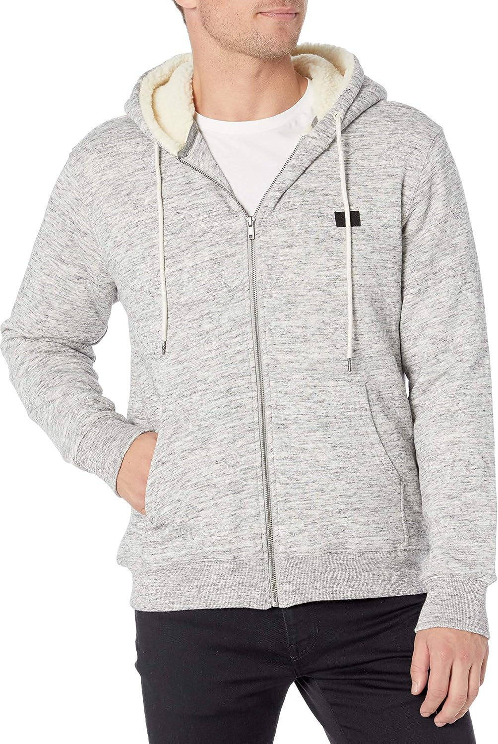 RVCA mens Hyde Jacket Fleece: Clothing