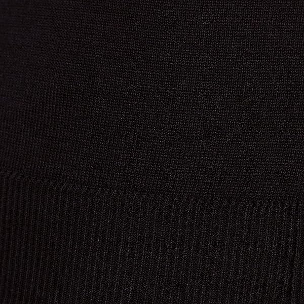 AMAZON ESSENTIALS WOMEN’S REGULAR-FIT LIGHTWEIGHT LONG-SLEEVE V-NECK SWEATER (AVAILABLE IN PLUS SIZE), BLACK, X-SMALL