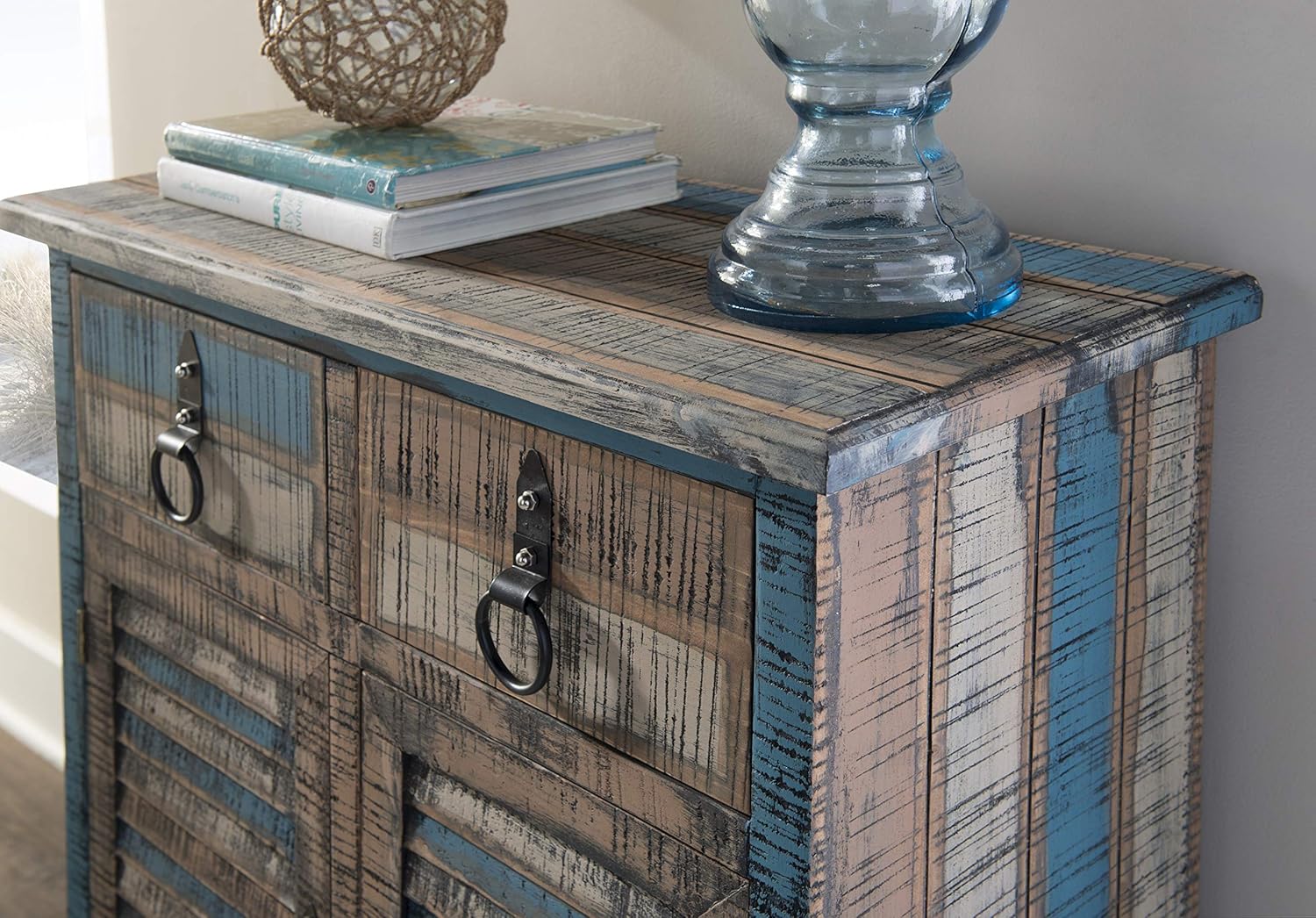 Powell Furniture Calypso Console 2-Drawers/2-Doors: Home & Kitchen