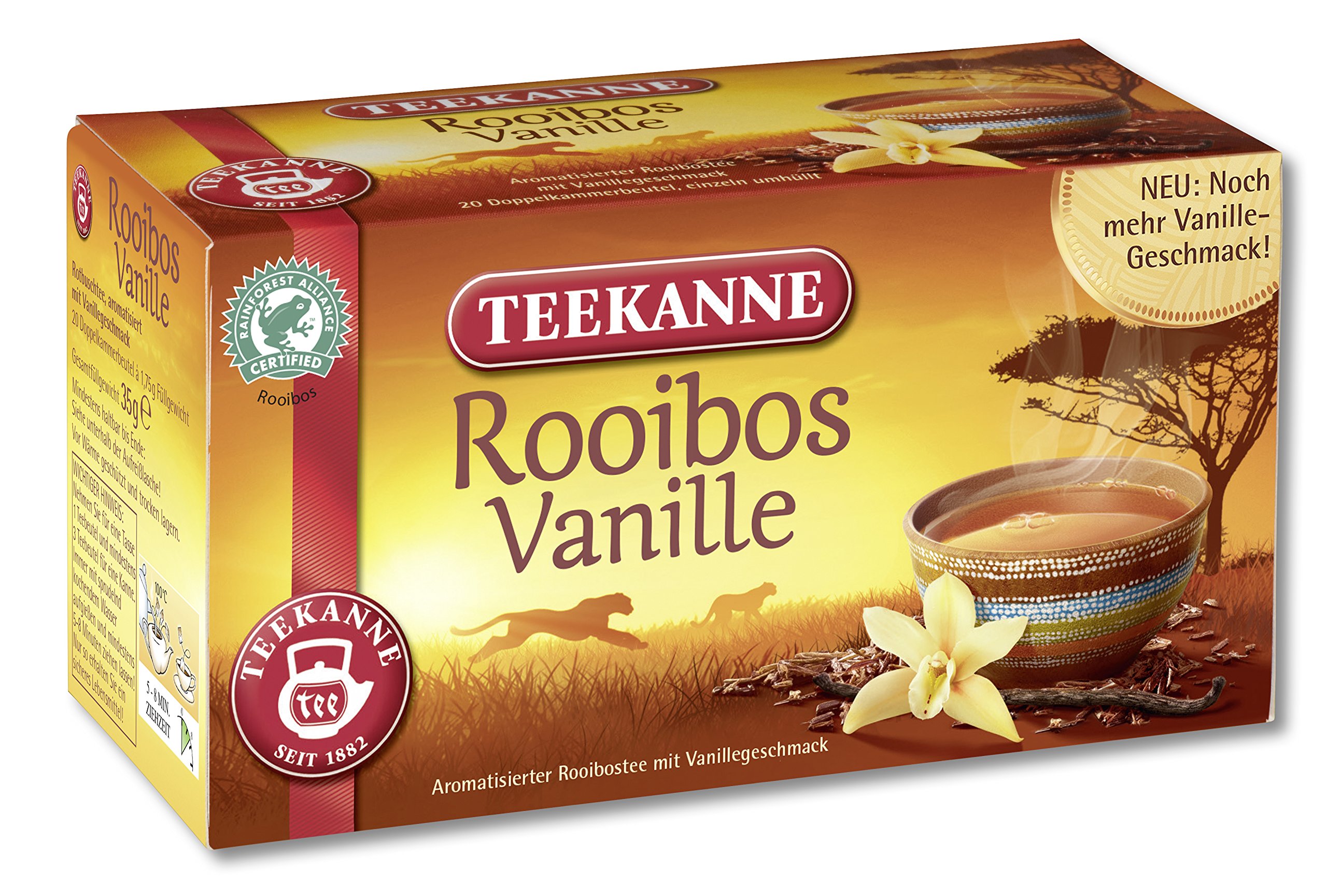 Teekanne Rooibos Vanilla