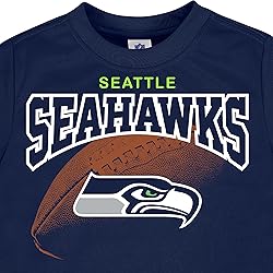 Gerber Unisex Baby NFL 3 Pack Short Sleeve Fan Tee