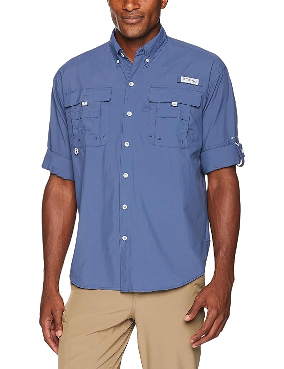 Columbia Men's PFG Bahama II Long Sleeve Shirt , Dark Mountain, Large best gifts for grandpas Columbia Men's PFG Bahama II Long Sleeve Shirt , Dark Mountain, Large best gifts for grandpas
