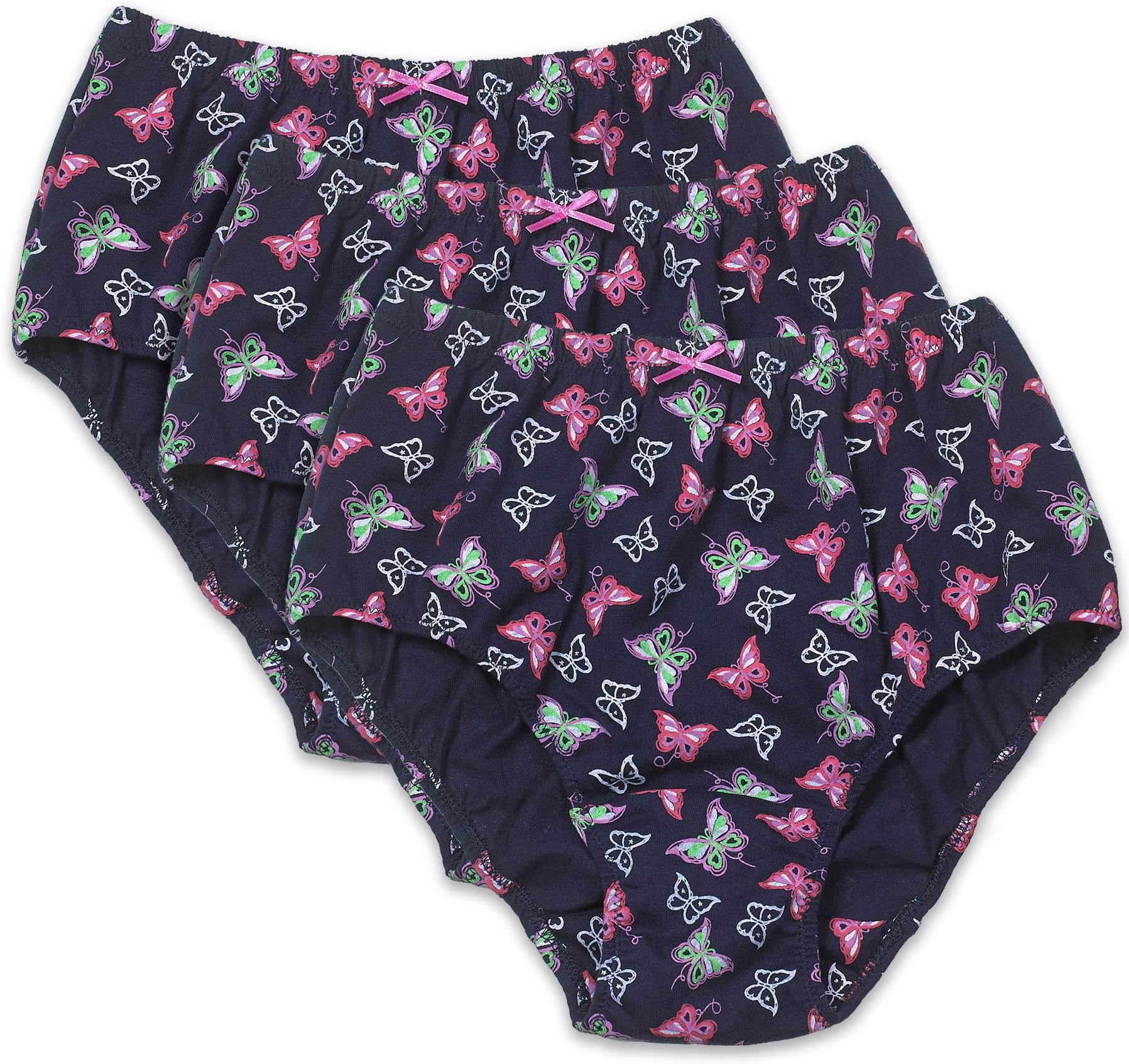 Young Berry Panties for Teen Girls 3-Pack Comfortable and Breathable 100% Cotton