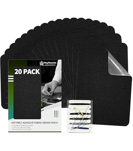 Parches Para Sol KING MOUNTAIN Parches De Reparaciu00f3n De Lino