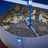 Dellonda Large Rotary Garden Sieve Blue Steel DG261 400mm 16in Diameter view 4