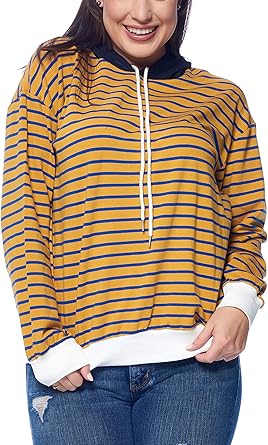 plus size yellow sweatshirt