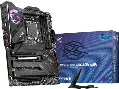 MSI MPG Z790 CARBON WIFI Motherboard LGA 1700 DDR5 PCIe 5.0 Wi-Fi 6E