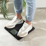 Salter 9049 BK3R Max Digital Bathroom Scale 250kg Supersize Display Carpet Feet view 4