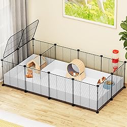YITAHOME Guinea Pig Cage, Indoor C&C Small Animal