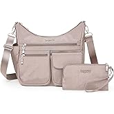 Baggallini Modern Everywhere Crossbody Bag for Women 11x9x4.5 Rfid Hobo Bag