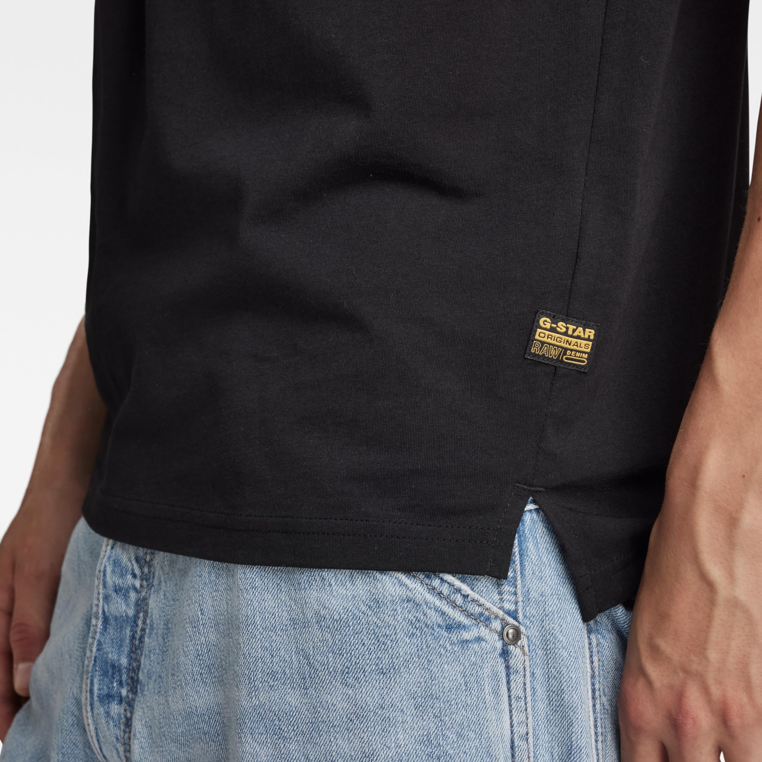 G-STAR RAW Herren Nifous T-Shirt, Schwarz (dk Black D24449-336-6484), XXL 5