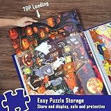 HXMARS Puzzle Storage Folder 1000 Piece Jigsaw Puzzles Organizer Portable 20 view 4