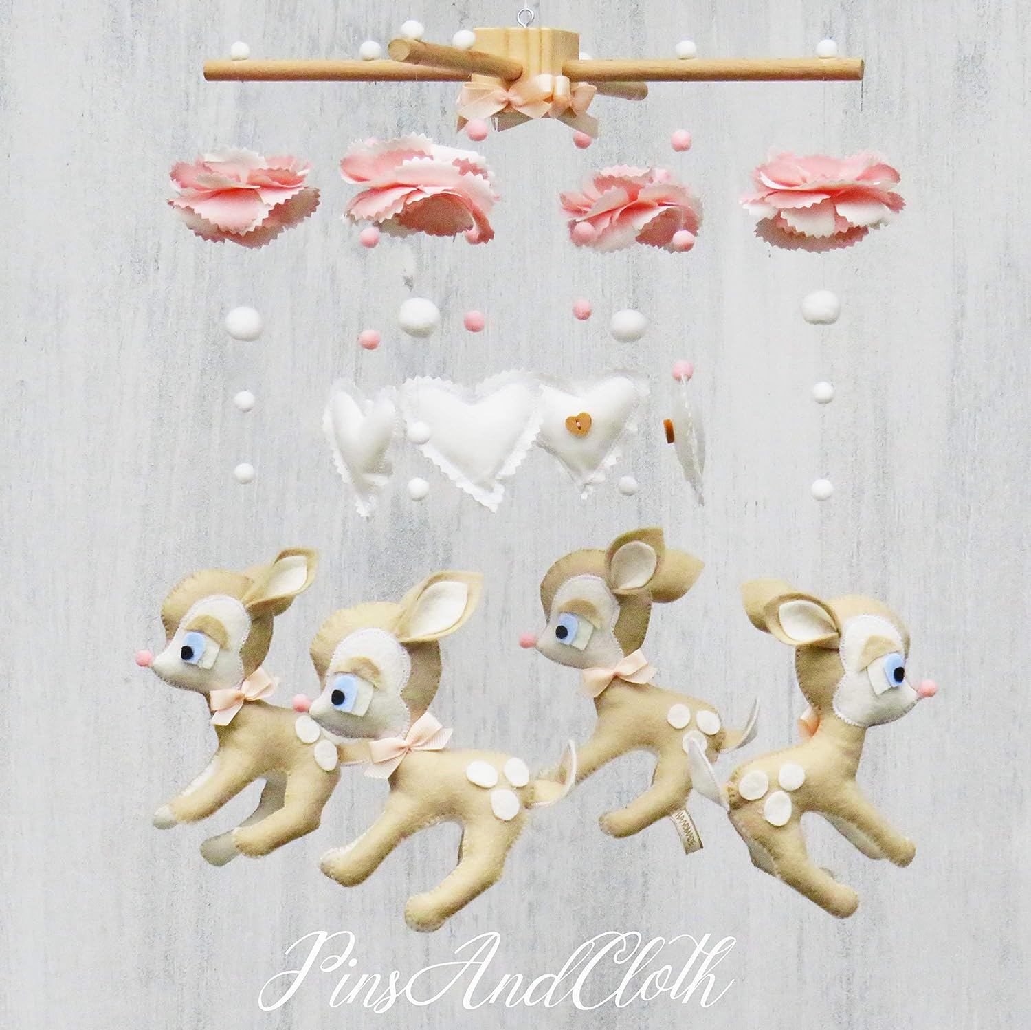 cot mobile baby girl