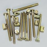 DDHOMIN 10-Set M6 Furniture Bolt and Nut Kit 70mm Hex Socket Bed Bolts view 4