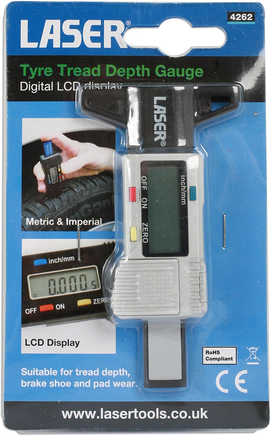 TESA TECHNOLOGY - Calibro Di Profondità Digitale TWIN CAL IP 67 Campo Di Misura 250 Mm