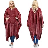 Catalonia Wearable Blanket Poncho for Adult, Super Soft Comfort TV Throw Blanket Cape for Women and Men