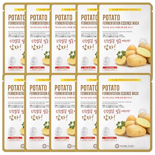 Amazon Com 10ea Korean Facial Skin Care Mask Sheet Essence