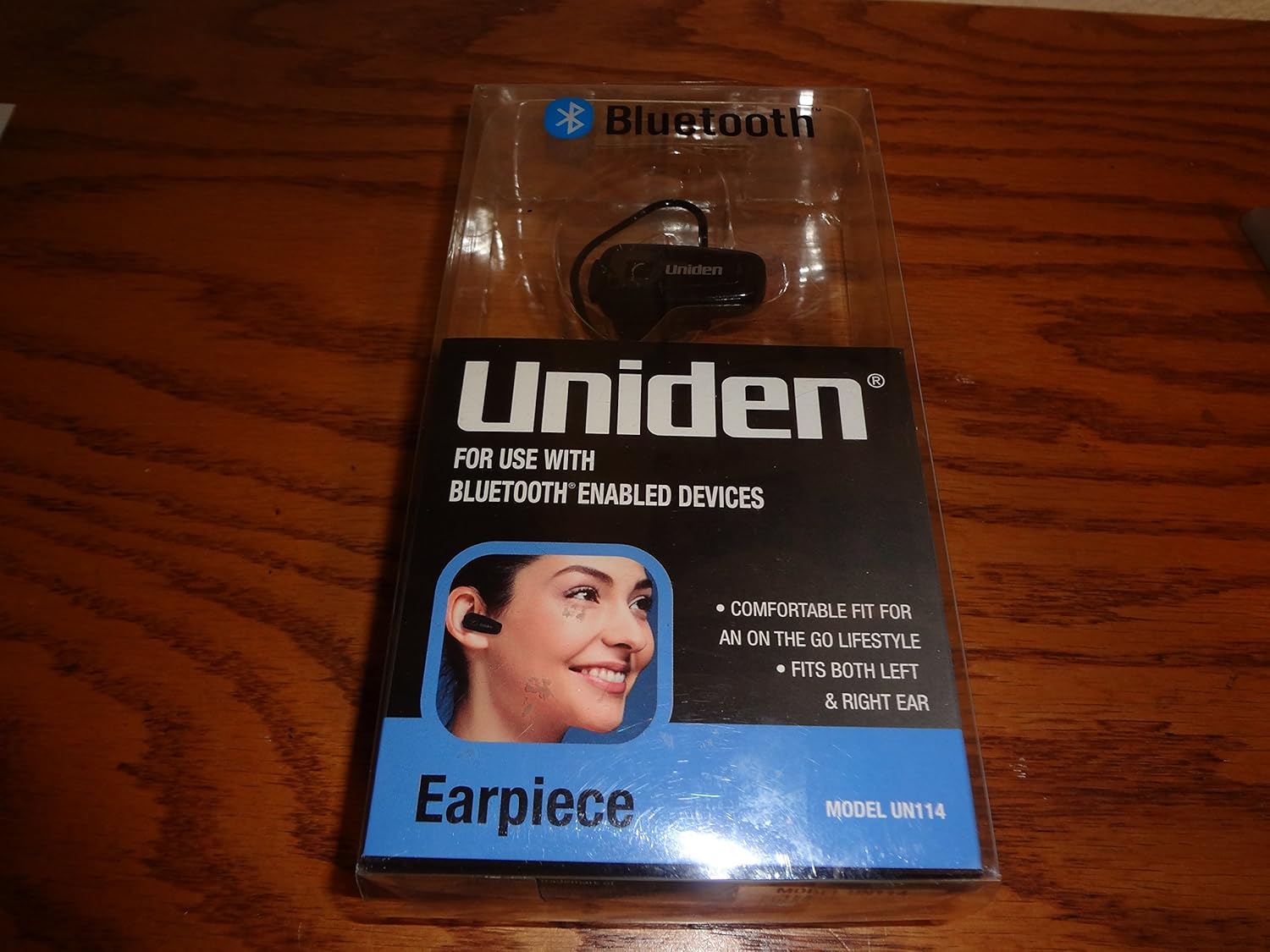 Uniden Bluetooth Earpiece Model UN114 Cell Phones