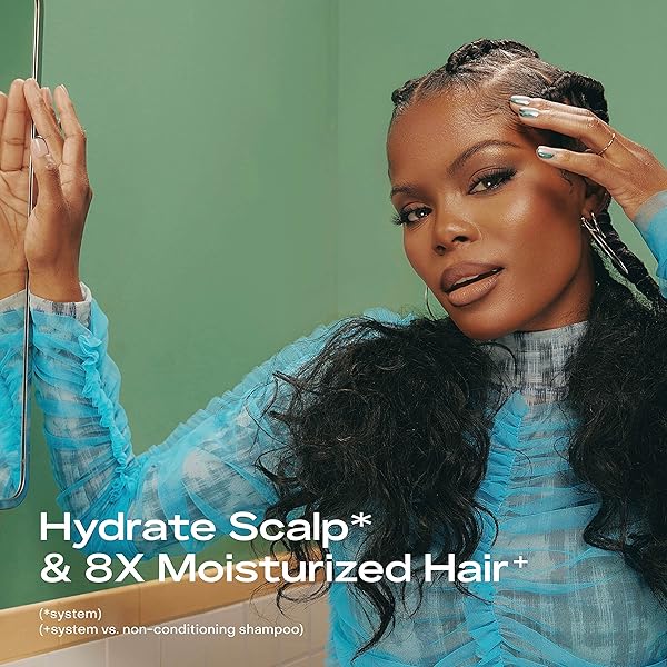 SHEAMOISTURE SCALP MOISTURE CONDITIONER ALOE BUTTER & VITAMIN B3 FOR MOISTURIZED HAIR FAIR TRADE, SULFATE-FREE 13OZ