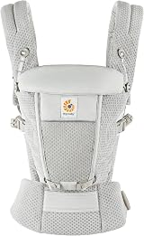 Ergobaby Adapt Baby Carrier SoftFlex Mesh Pearl Grey 3 Positions