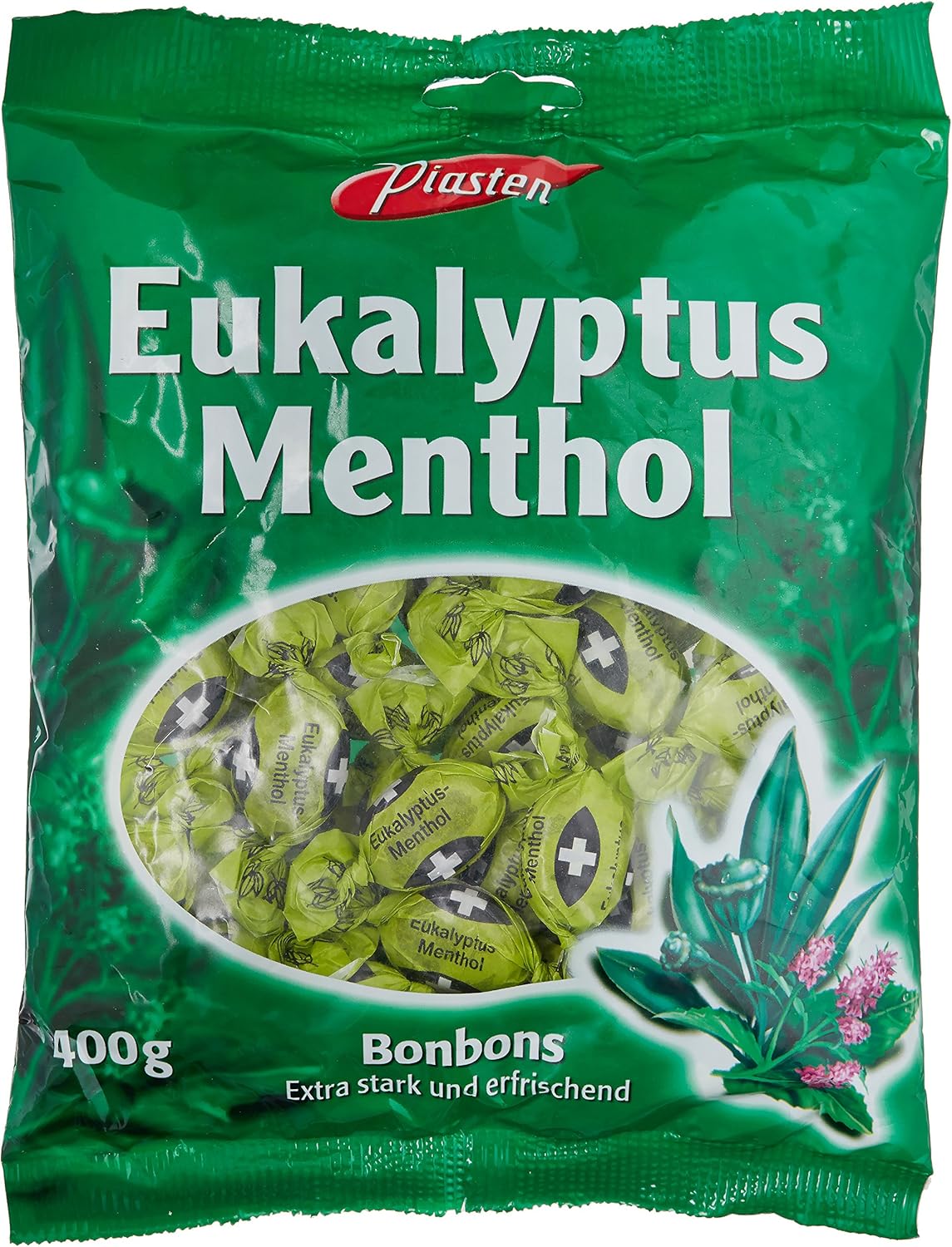 Piasten eucalyptus menthol candy 400g Amazon.co.uk
