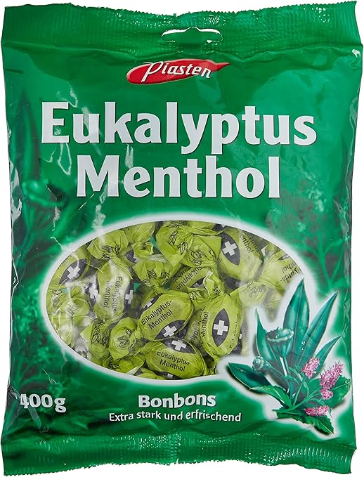 Piasten eucalyptus menthol candy 400g Amazon.co.uk