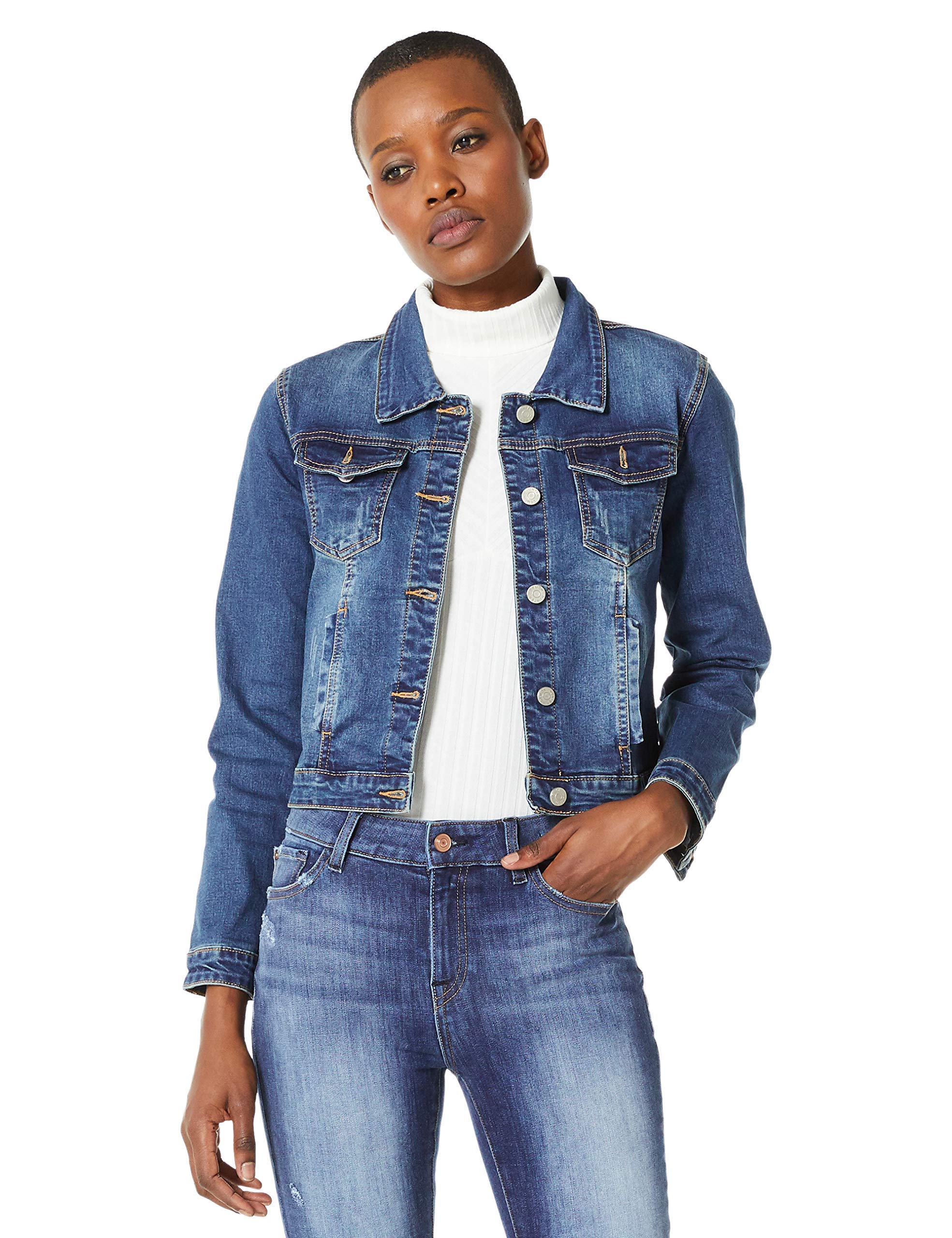 ladies denim jacket amazon