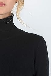 JENNIE LIU Women's 100% Pure Cashmere Long Sleeve